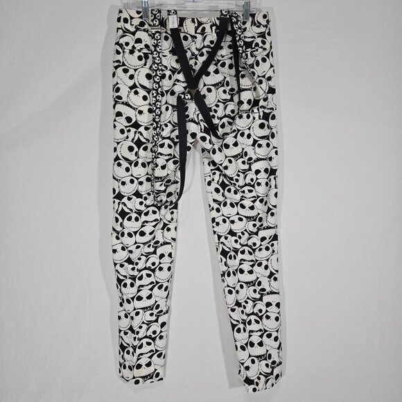 DISNEY Official TIM BURTON'S THE NIGHTMARE BEFORE CHRISTMAS Pants Men's Size 32. - Picture 1 of 17